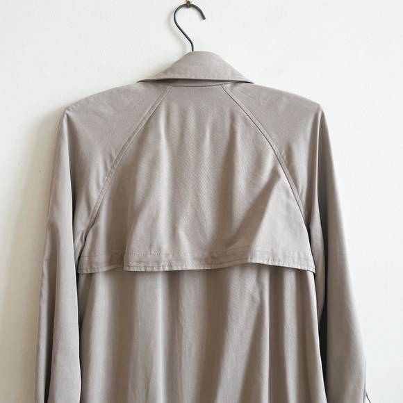 🏷️ SOLD • BABATON • Lawson Trench Coat in Concrete • Small - Picture 7 of 12